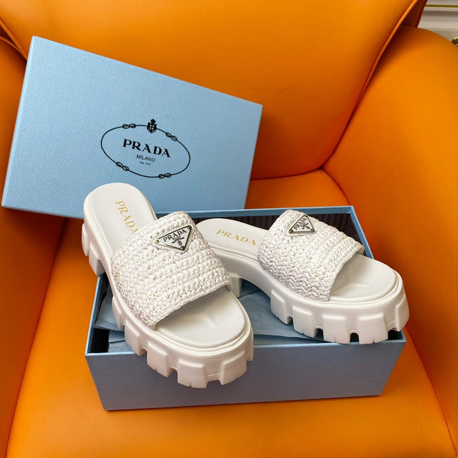 Pra Wedge Sandal 60 White