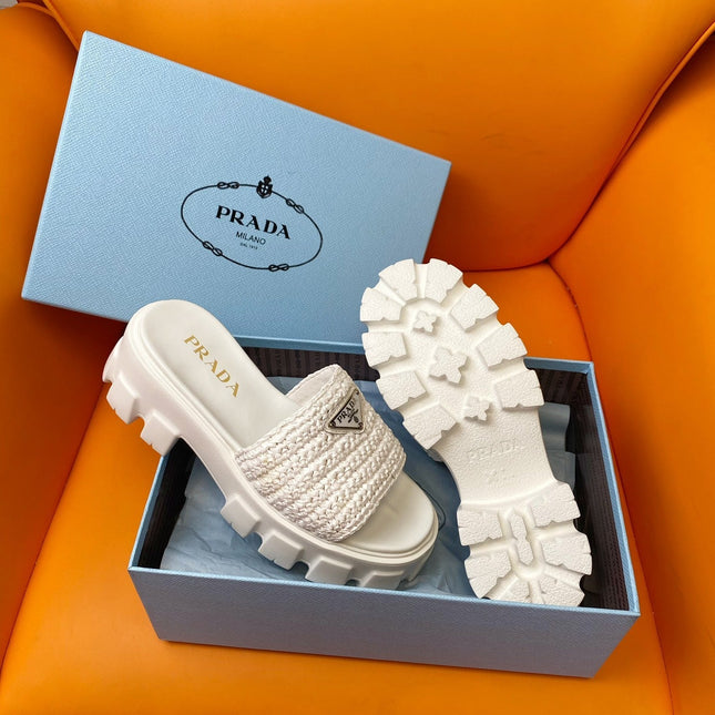 Pra Wedge Sandal 60 White