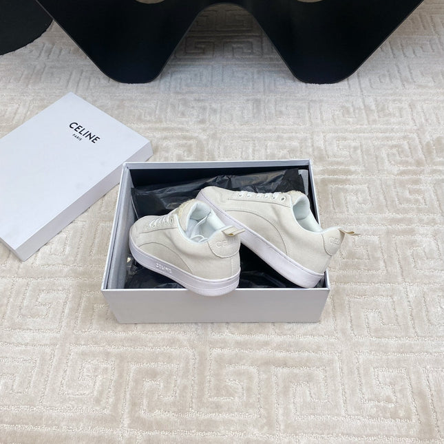 TRAINER SNEAKER IN BLACK SUEDE