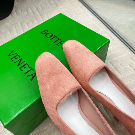 BOOGIE JAGUAR-PRINTED CALF HAIR PUMPS 45 MM ROSE PINK