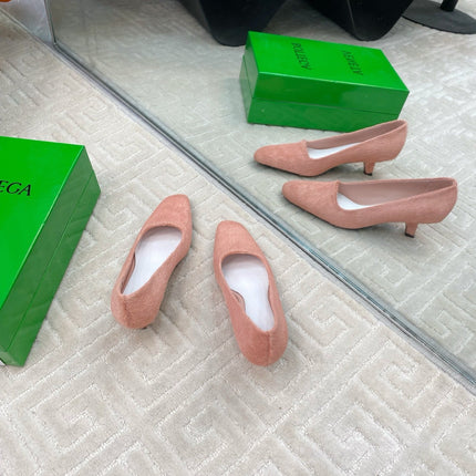 BOOGIE JAGUAR-PRINTED CALF HAIR PUMPS 45 MM ROSE PINK