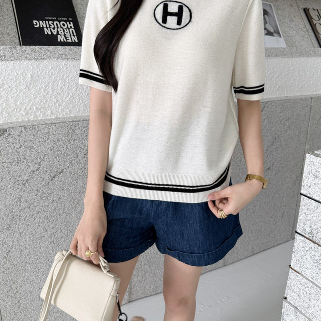 HERMES 25S PULLOVER SWEATER 165