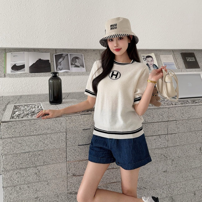 HERMES 25S PULLOVER SWEATER 165