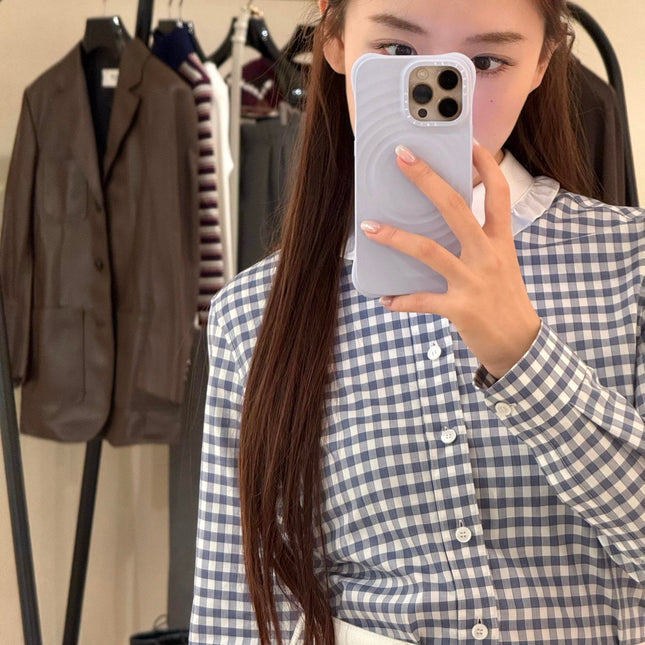 CELINE 25S PLAID SHIRT 0112