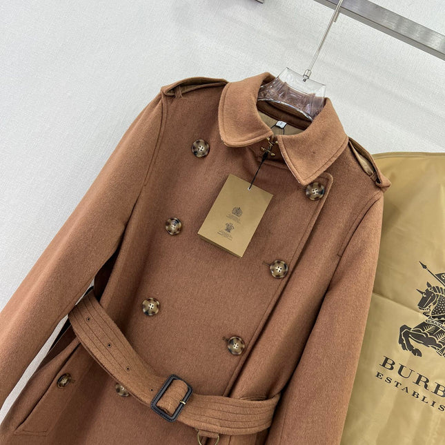 BURBERRY 25S CASHMERE COAT 0059