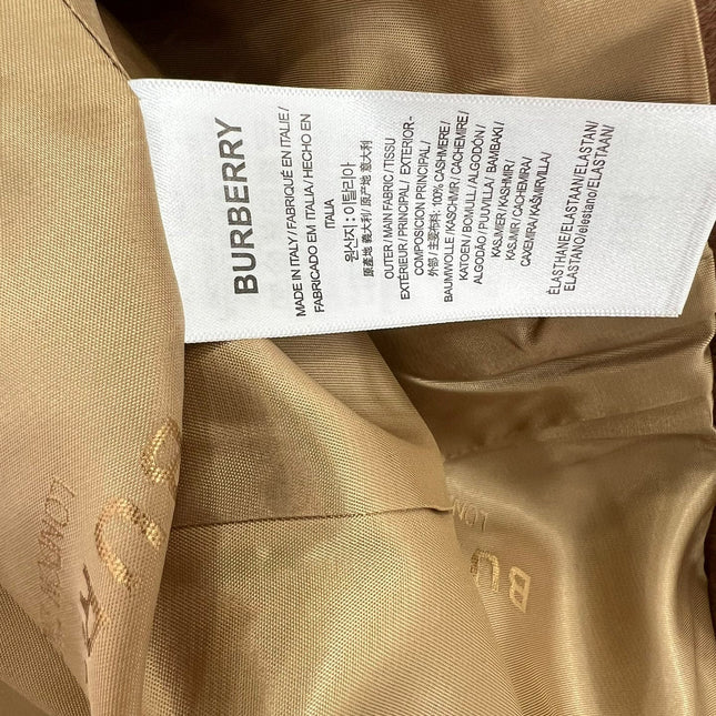 BURBERRY 25S CASHMERE COAT 0059