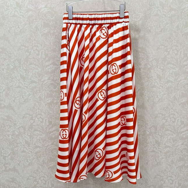 GUCCI STRIPED SKIRT 275051