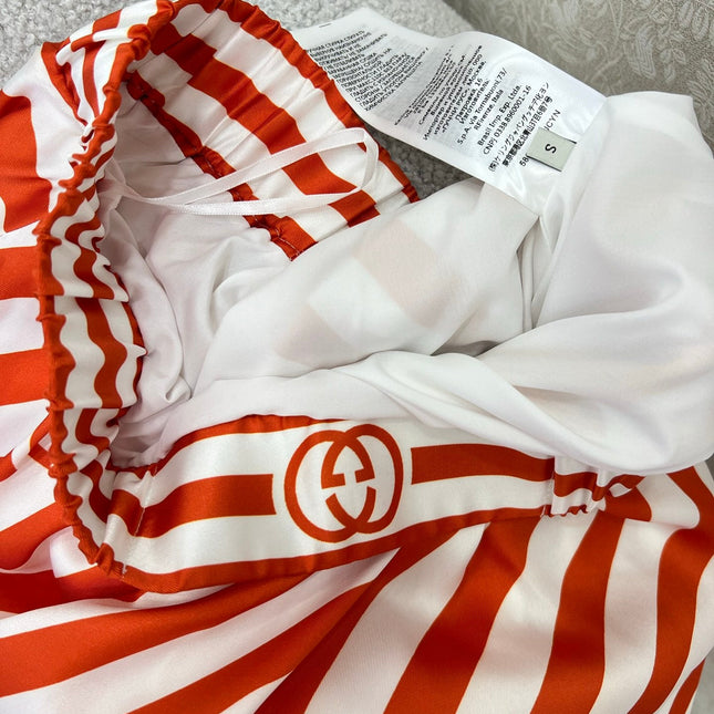 GUCCI STRIPED SKIRT 275051