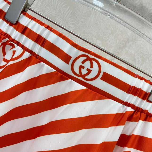 GUCCI STRIPED SKIRT 275051