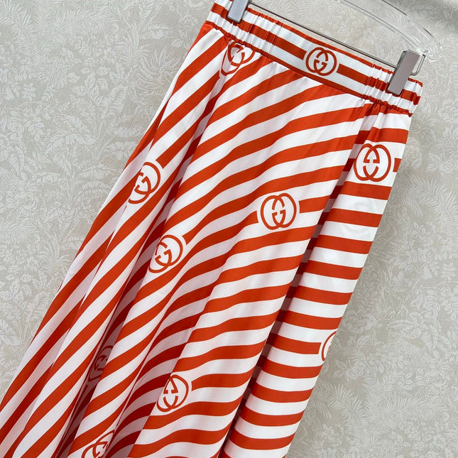 GUCCI STRIPED SKIRT 275051
