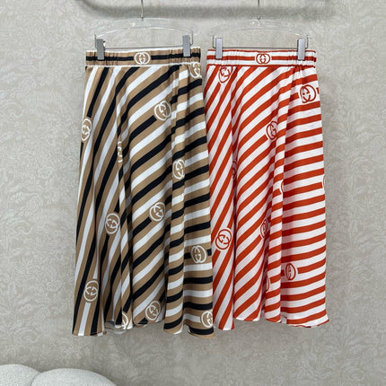 GUCCI STRIPED SKIRT 275053