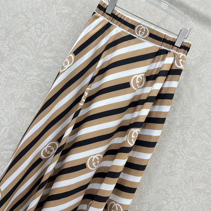 GUCCI STRIPED SKIRT 275053