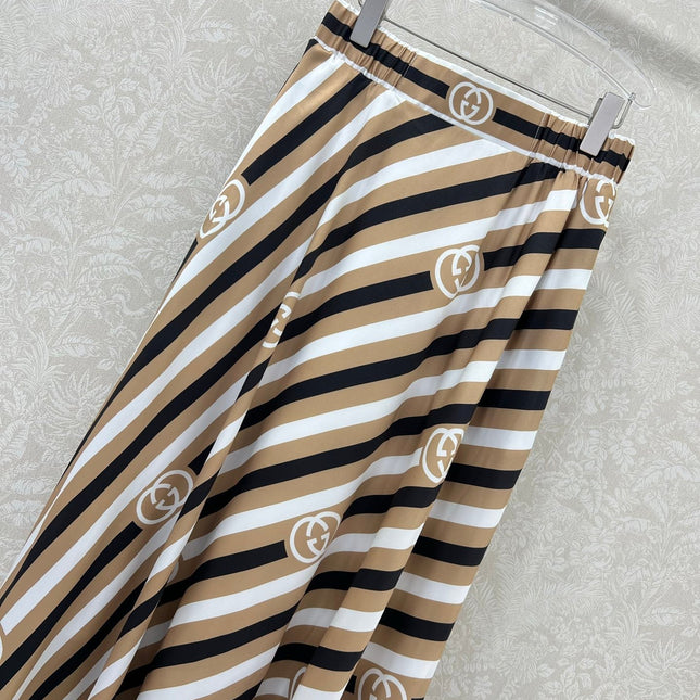 GUCCI STRIPED SKIRT 275053