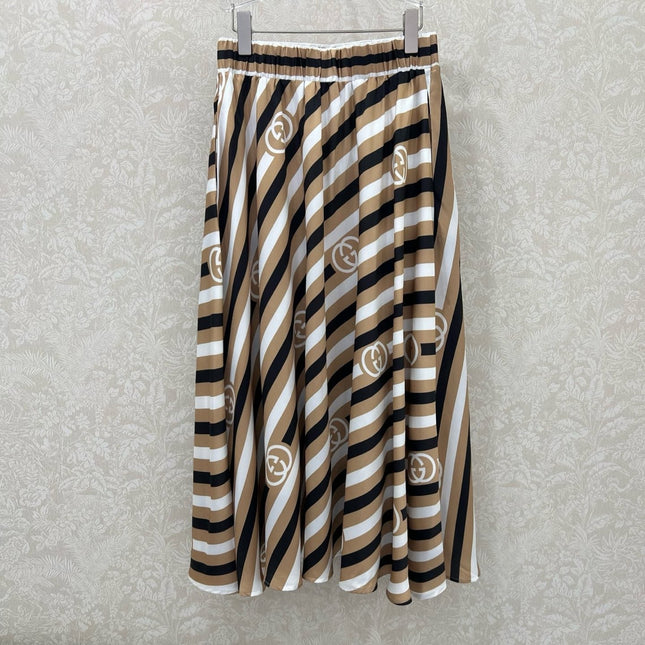 GUCCI STRIPED SKIRT 275053