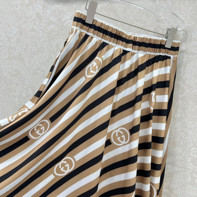 GUCCI STRIPED SKIRT 275053