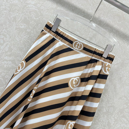 GUCCI STRIPED SKIRT 275053