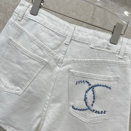 CHANEL DENIM SHORTS 275039