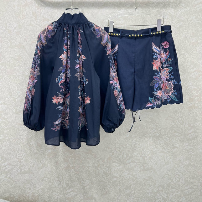 ZIMMER ELEGANT PRINTED OUTFIT SET