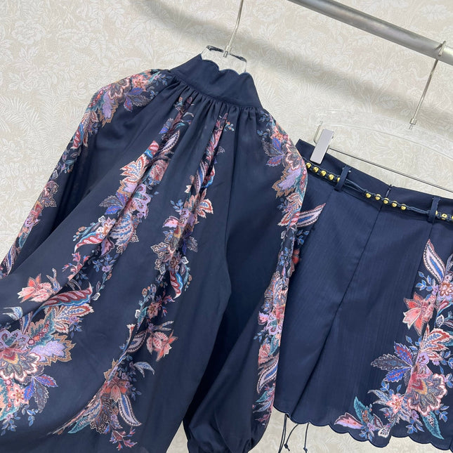 ZIMMER ELEGANT PRINTED OUTFIT SET