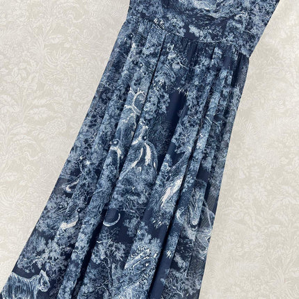 DIOR SPAGHETTI STRAP DRESS IN BLACK