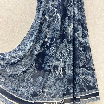 DIOR SPAGHETTI STRAP DRESS IN BLACK