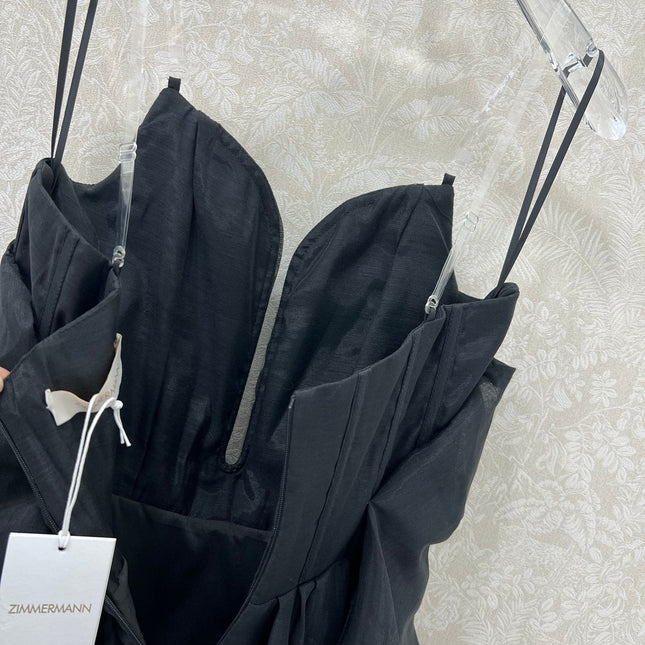 ZIMMERMANN PLEATED TUBE DRESS 269364