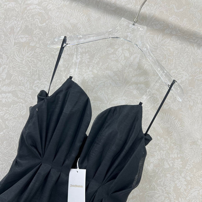 ZIMMERMANN PLEATED TUBE DRESS 269364