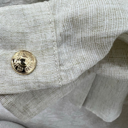 CHANEL SHIRT AND WIDE-LEG TROUSERS SET STYLE 33