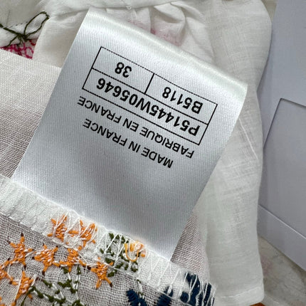 CHANEL RUFFLED SPAGHETTI STRAP TOP 272286