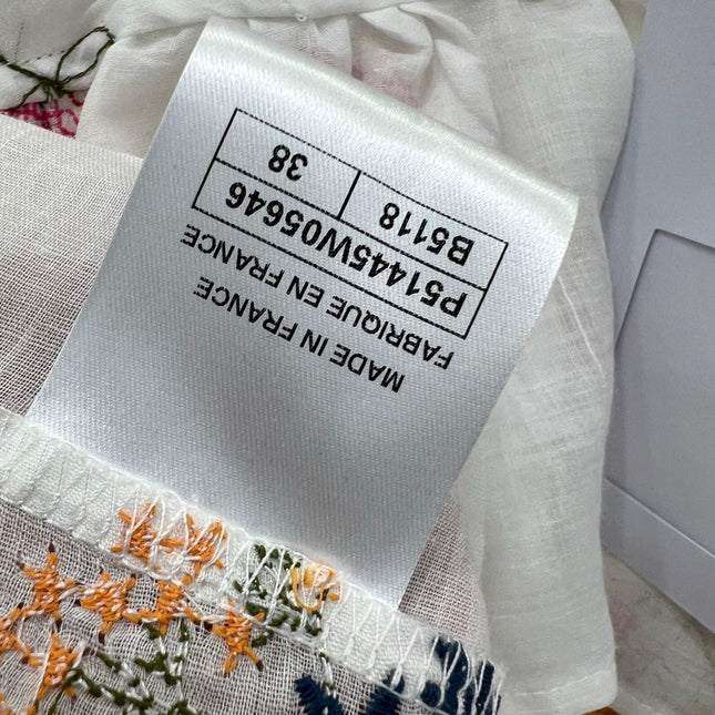 CHANEL RUFFLED SPAGHETTI STRAP TOP 272286