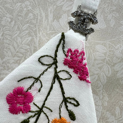 CHANEL RUFFLED SPAGHETTI STRAP TOP 272286