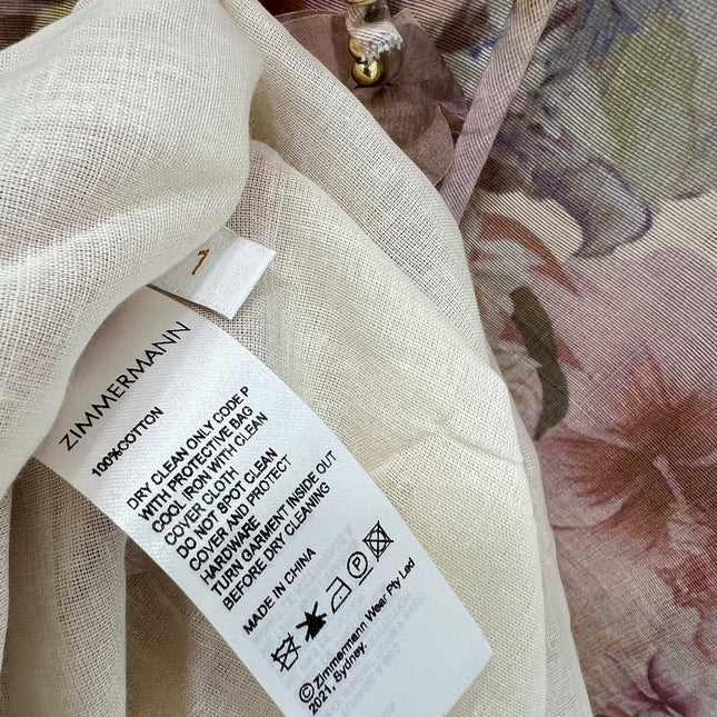 ZIMMER NEW STYLE FLORAL HALTER DRESS 272272