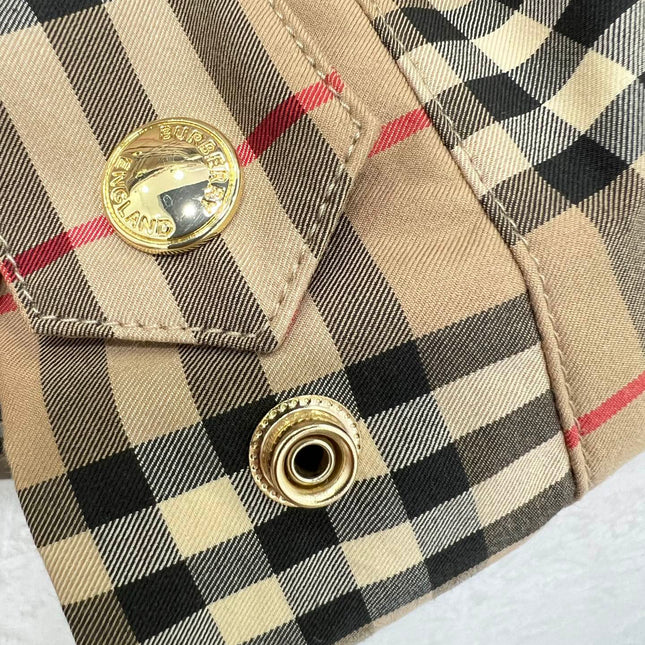 BURBERRY PLAID JACKET 275082