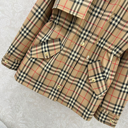 BURBERRY PLAID JACKET 275082