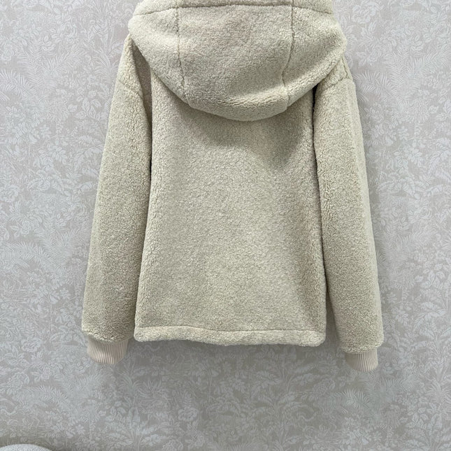 MONCLER 25S SHEARLING JACKET 302801