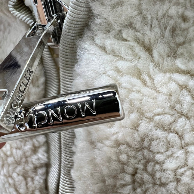 MONCLER 25S SHEARLING JACKET 302801