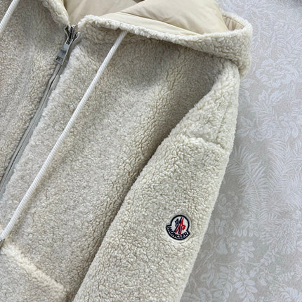 MONCLER 25S SHEARLING JACKET 302801