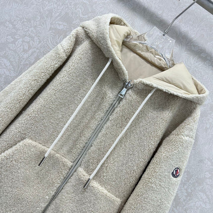 MONCLER 25S SHEARLING JACKET 302801