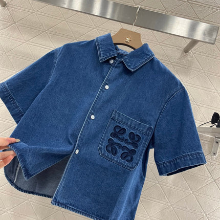LOEWE 25S DENIM SHIRT 261568