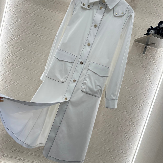 CHANEL 25S BELTED TRENCH COAT 265575
