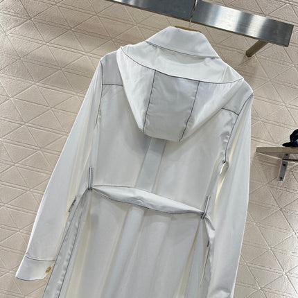 CHANEL 25S BELTED TRENCH COAT 265575