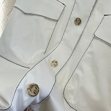 CHANEL 25S BELTED TRENCH COAT 265575