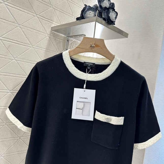 CHANEL 25S SHORT SLEEVE SWEATER 265520