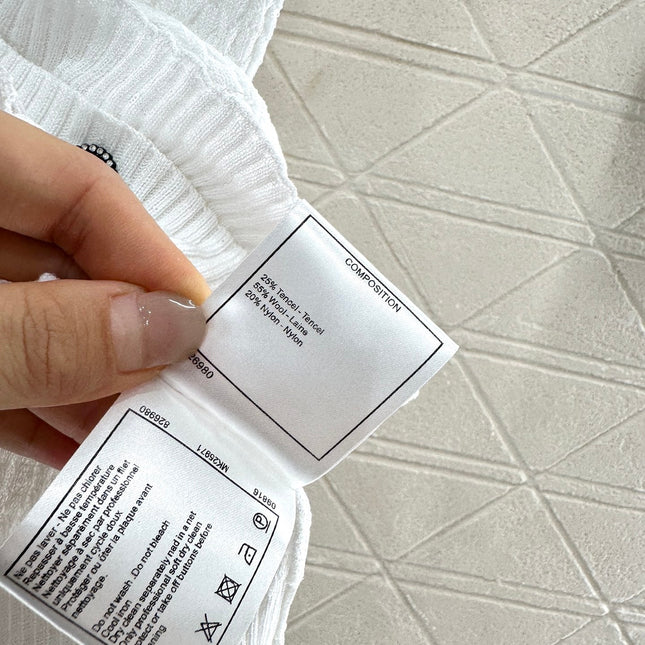 CHANEL 25S ACCORDION-KNIT BLAZER 265527