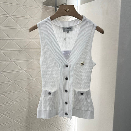 CHANEL 25S ACCORDION-KNIT BLAZER 265527