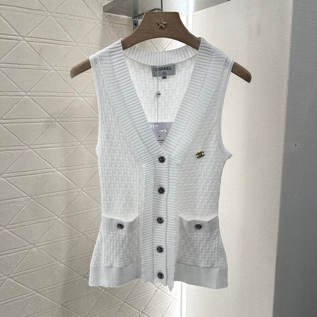 CHANEL 25S ACCORDION-KNIT BLAZER 265527