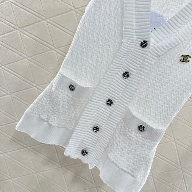 CHANEL 25S ACCORDION-KNIT BLAZER 265527