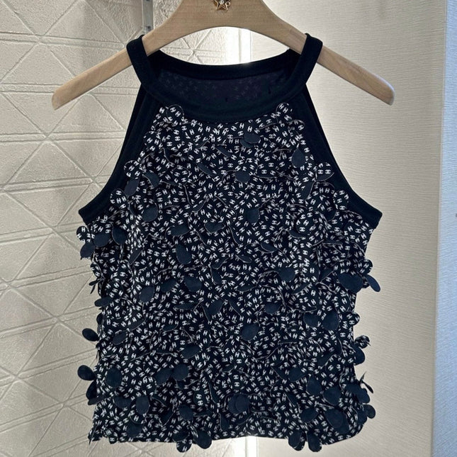 CHANEL 25S OFF-SHOULDER TANK TOP 265584