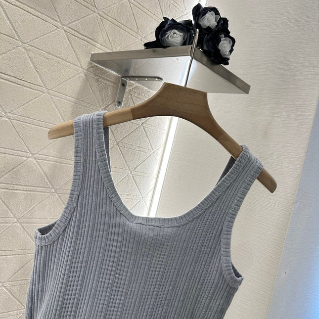 FENDI SLEEVELESS KNIT TOP 272908