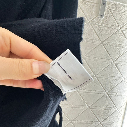 CHANEL DRAWSTRING KNIT CARDIGAN 272297